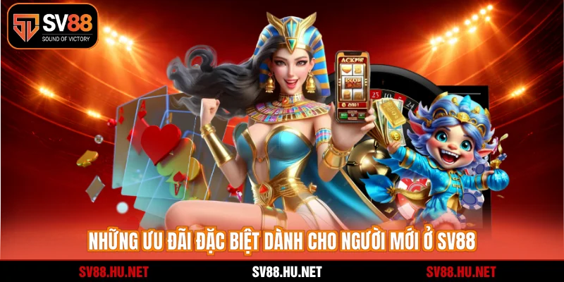 Những ưu đãi đặc biệt dành cho người mới ở SV88